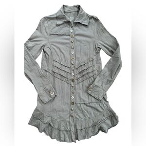 Neon Buddha Long Sleeve button down XS